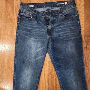 Westy Traveler Hyprflex Slim Tapered Blue Denim Jeans Men's 31 X 30